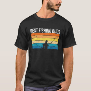 Mannen Beste Visvrienden Hobby Visser Vissen Rod C T-shirt