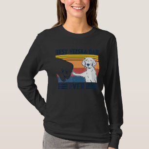 Mannen beste vizsla vader ooit hond Vaderdag T-shirt