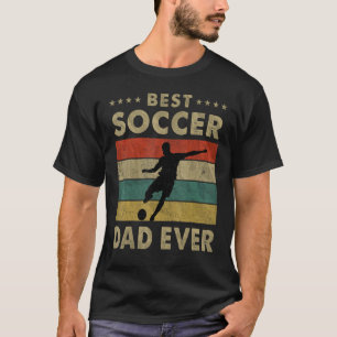 Mannen beste voetbal vader ooit voetbal vader's t-shirt