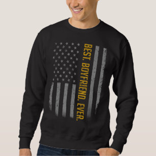 Mannen beste vriend ooit Amerikaanse vlag voor afs Trui