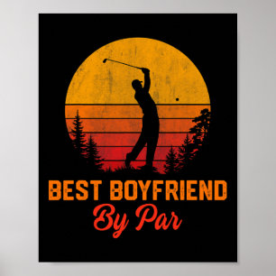 Mannen beste vriend van par Golf boyvriend Poster