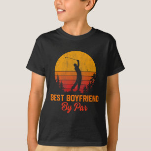 Mannen beste vriend van par Golf boyvriend T-shirt