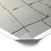 Mannen Beste Vriendtekening - Kunstdruk Poster (Hoek)