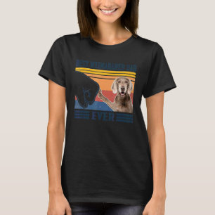 Mannen beste Weimaraner vader ooit hond Vaderdag T-shirt