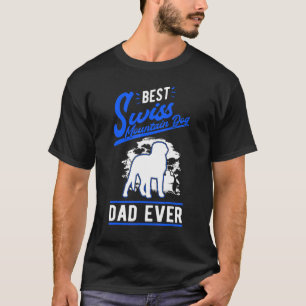 Mannen beste Zwitserse berghond vader ooit T-shirt