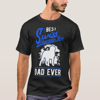Mannen beste Zwitserse berghond vader ooit T-shirt