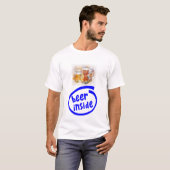 Mannen Bierontwerp T-shirt (Voorkant volledig)