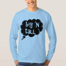 Mannen Big n Tall t-shirt van DAL