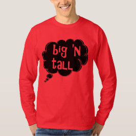 Mannen Big n Tall t-shirt van DAL