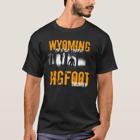 Mannen Bigfoot T-shirt (Voorkant)