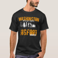 Mannen Bigfoot T-shirt