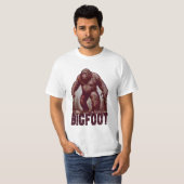 Mannen Bigfoot T-shirt (Voorkant volledig)