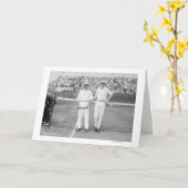 Mannen bij het Tennis-toernooi in Washington DC Kaart (Gele Bloem)