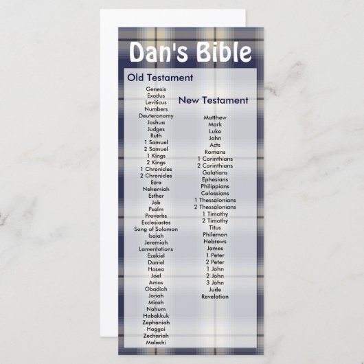  Mannen bijbelse Bladwijzer vastgelegd (Voorkant / Achterkant)