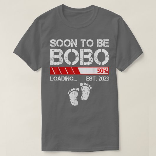 Mannen binnenkort Bobo st 2023 voor mannen - grapp T-shirt (Design voorkant)