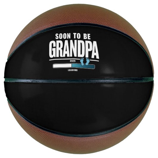 Mannen Binnenkort Grootvader Geschat 2025 Nieuwe G Basketbal (Voorkant)