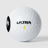 Mannen Binnenkort Grootvader Geschat 2025 Nieuwe G Golfballen (Logo)
