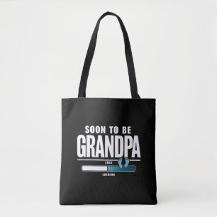 Mannen Binnenkort Grootvader Geschat 2025 Nieuwe G Tote Bag