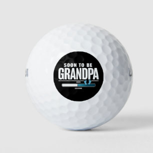 Mannen binnenkort opa EST. 2025 nieuwe opa Golfballen