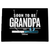 Mannen binnenkort opa EST. 2025 nieuwe opa Groot Cadeauzakje (Voorkant)