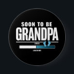 Mannen binnenkort opa EST. 2025 nieuwe opa Ronde Button 7,6 Cm<br><div class="desc">Mannen binnenkort opa EST. 2025 nieuwe opa</div>