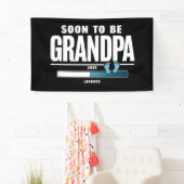 Mannen binnenkort opa EST. 2025 nieuwe opa Spandoek (Insitu)