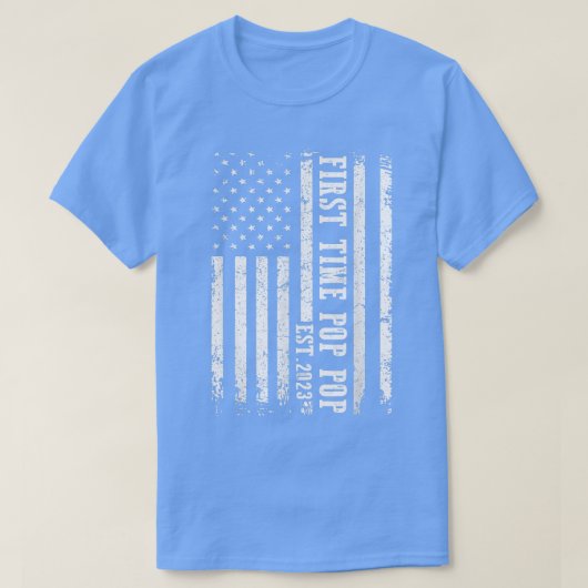 Mannen binnenkort Pop Pop st 2023 vaders D T-shirt (Design voorkant)