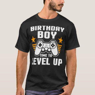 Mannen Birthday Boy Gamer Computer Video Game Supr T-shirt