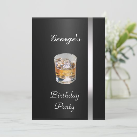 Mannen Birthday Kaart (Staand voorkant)