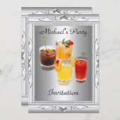 Mannen Birthday Kaart (Voorkant / Achterkant)