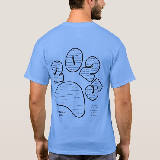 Mannen Bisschop 2025 Shirt (Achterkant)