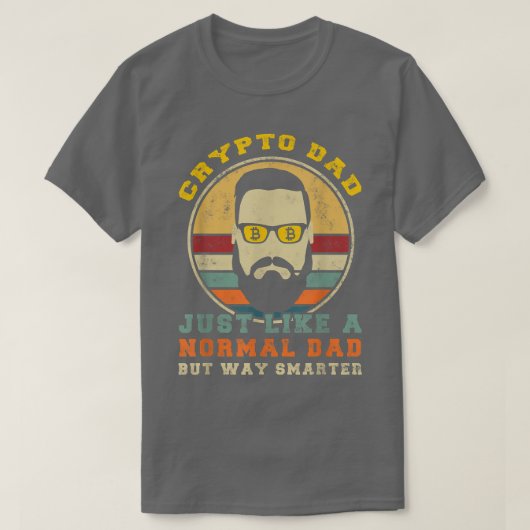 Mannen bitmunt Btc Cryptocurrency Hodl Digital Mon T-shirt (Design voorkant)