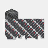 Mannen Black Suit en Red Stropdas Favor Box Bedankdoosjes (Uitgevouwen)