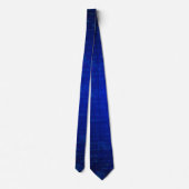 Mannen blauw kerstfeest Stropdas Necktie (Achterkant)