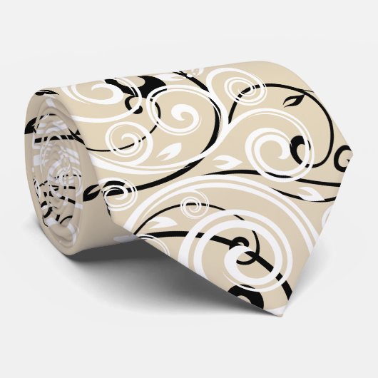 Mannen bloeit Stropdas (Opgerold)