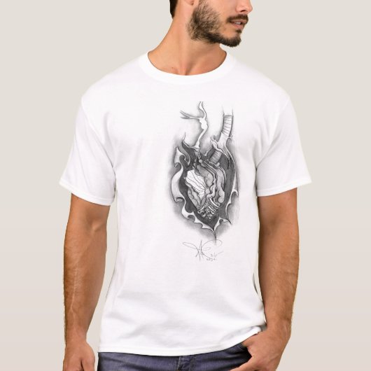 Mannen blootgesteld T-shirt (Voorkant)