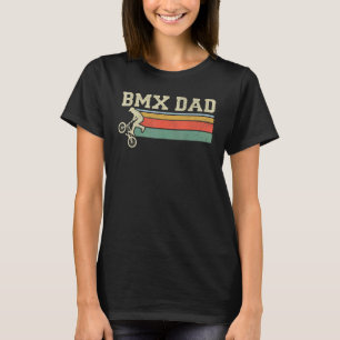 Mannen Bmx Pap  Stijl Bmx Bike Rider Cycling T-shirt
