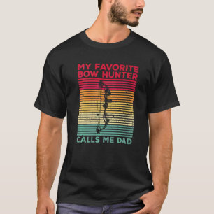 Mannen boei die jaagt voor een vader van een boega t-shirt