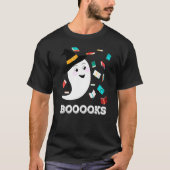 Mannen Boeken Bibliothecaris Halloween Schattige G T-shirt (Voorkant)