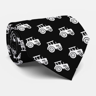 Mannen boerderij tractor stropdas