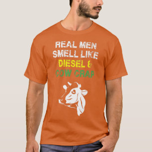 Mannen boeren echte Mannen die als schimmelboer ru T-shirt