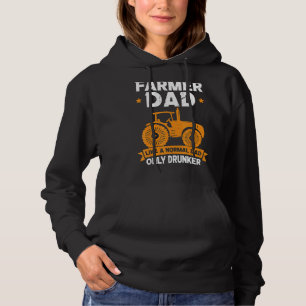 Mannen boerenvader als een normale vader, alleen n hoodie