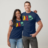 Mannen Boerenvaders Tractoren - retro T-shirt (Unisex)