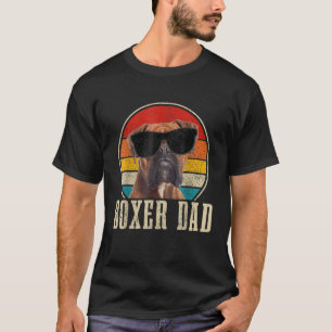 Mannen Bokser Papa  Bokser Hondeneigenaar Vaders D T-shirt
