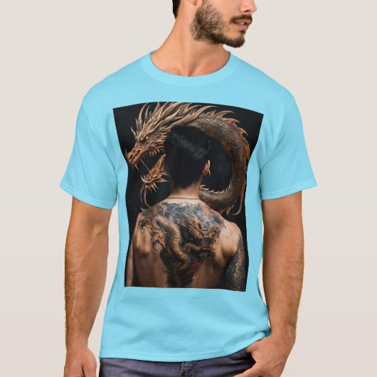 Mannen Bold lnk Style T-shirt" T-shirt (Voorkant)