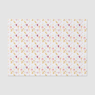 Mannen boogschieten - Boys Bow and Arrow Pattern Tissuepapier