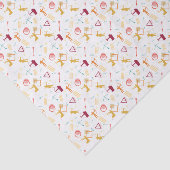 Mannen boogschieten - Boys Bow and Arrow Pattern Tissuepapier (Detail)