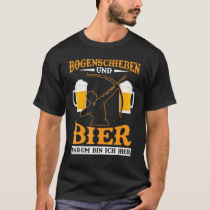 Mannen boogschutter Drink T-shirt