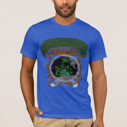 Mannen Boom des Levens T-shirt (Voorkant)