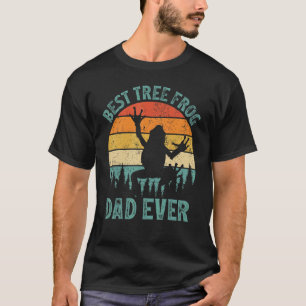 Mannen boomkikker beste boomkikker Vader ooit Va T-shirt